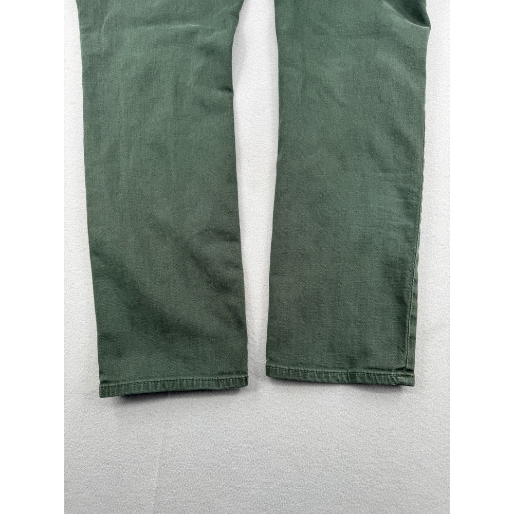 SOLD Bonobos Tailored Fit Green 5-Pocket Chino Pants Mens 38x32(38x30) Stretch - Picture 12 of 12